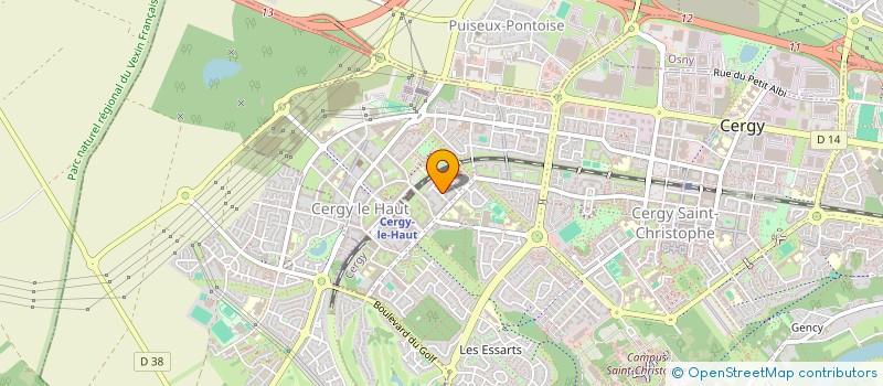 localisation de l'entreprise MONSIEUR JAMAL BOUNNIT  CERGY