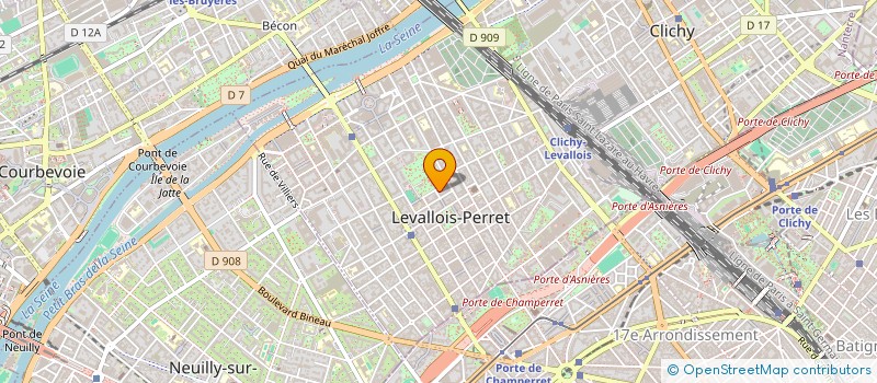 localisation de l'entreprise MONSIEUR JAMAL BOUZAOUIT à LEVALLOIS-PERRET