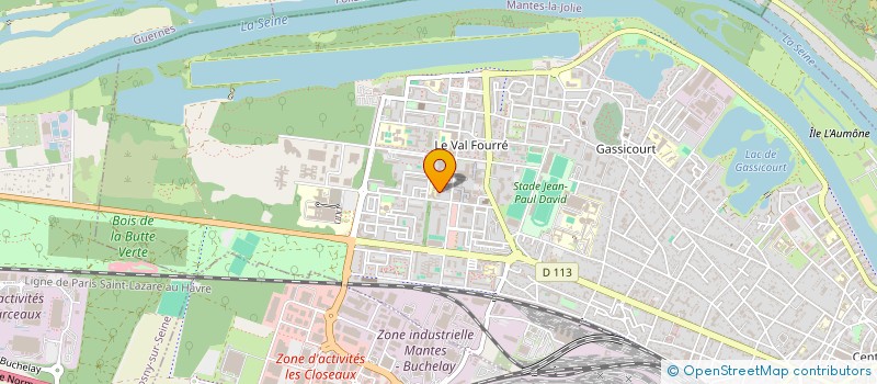 localisation de l'entreprise MONSIEUR JAMAL CHAHRANE  MANTES-LA-JOLIE