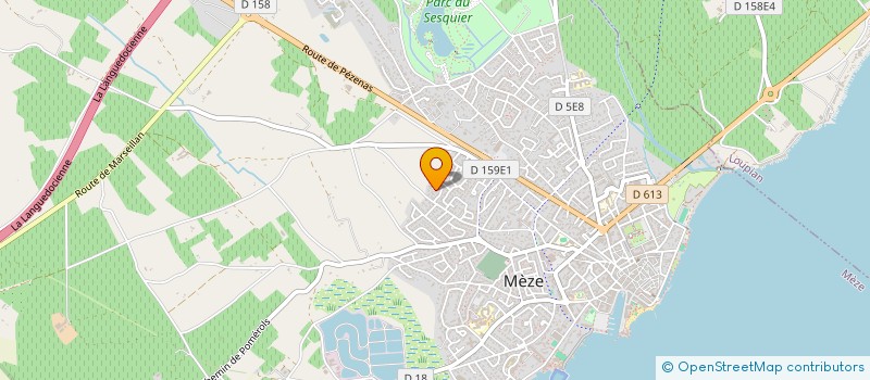 localisation de l'entreprise MONSIEUR JAMAL CHEGGOUR à MEZE