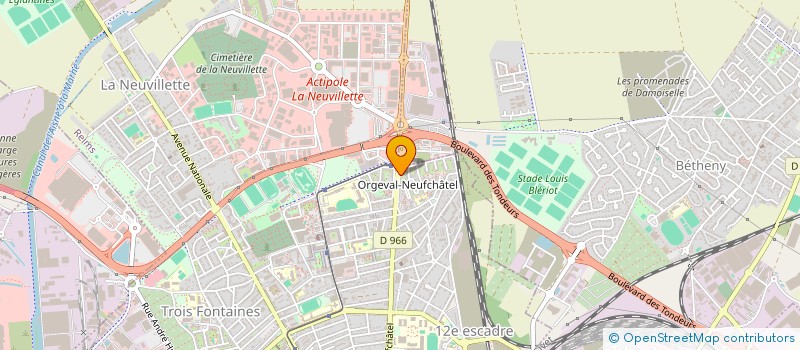 localisation de l'entreprise MONSIEUR JAMAL CHERFAOUI  REIMS