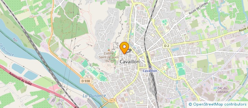 localisation de l'entreprise MONSIEUR JAMAL CHKIQQAR  CAVAILLON