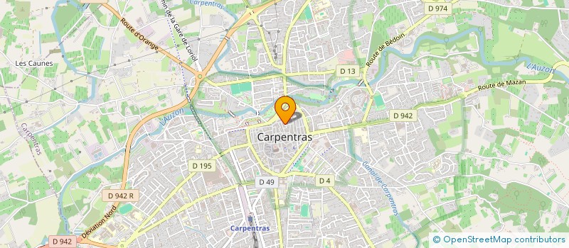 localisation de l'entreprise MONSIEUR JAMAL DAAKOURI  CARPENTRAS