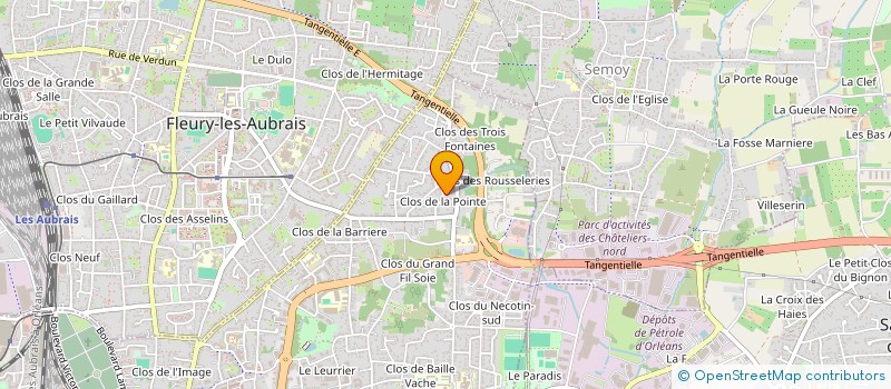 localisation de l'entreprise MONSIEUR JAMAL DJIDONOU à ORLEANS