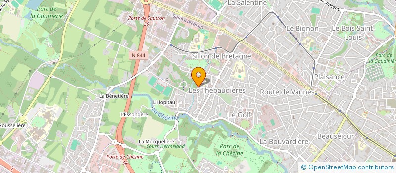 localisation de l'entreprise MONSIEUR JAMAL EDDINE FGHANI  SAINT-HERBLAIN