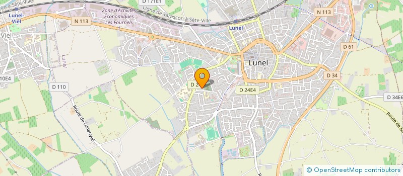 localisation de l'entreprise MONSIEUR JAMAL EL AJANI à LUNEL