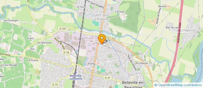 localisation de l'entreprise MONSIEUR JAMAL EL BOUKA  BELLEVILLE-EN-BEAUJOLAIS