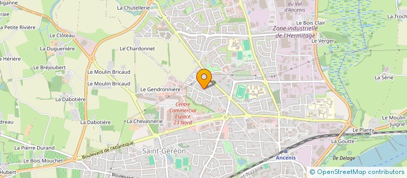 localisation de l'entreprise MONSIEUR JAMAL EL HADDOUCHI  ANCENIS-SAINT-GEREON