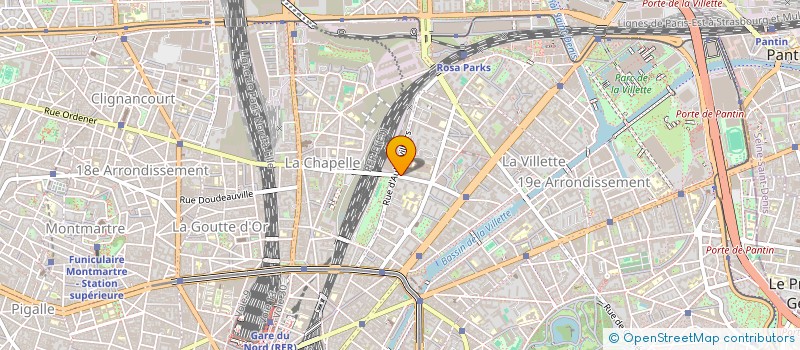 localisation de l'entreprise MONSIEUR JAMAL EL KASSMI  PARIS