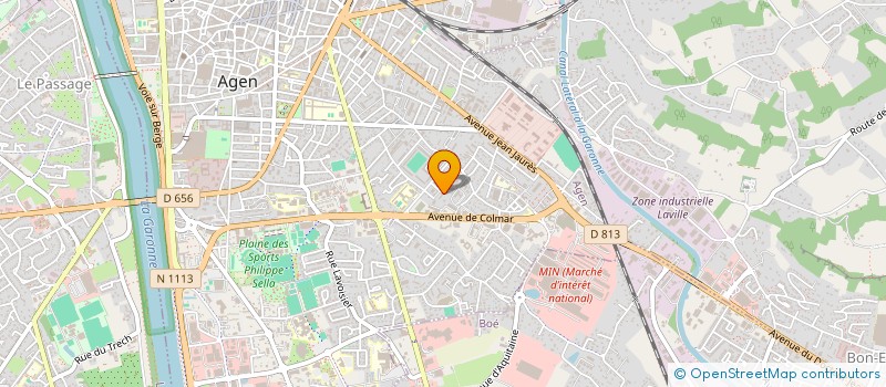 localisation de l'entreprise MONSIEUR JAMAL EL MANSOURI  AGEN