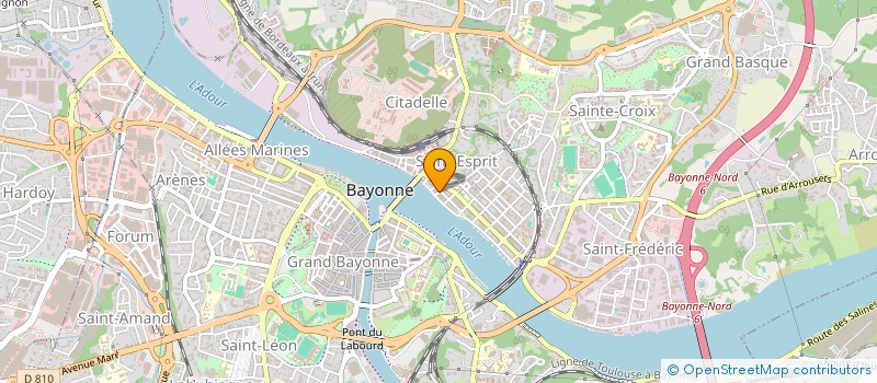 localisation de l'entreprise MONSIEUR JAMAL EL MEJDOUB à BAYONNE