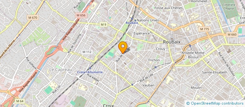 localisation de l'entreprise MONSIEUR JAMAL GUENFOUD à ROUBAIX