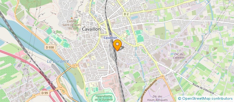 localisation de l'entreprise MONSIEUR JAMAL HABBA  CAVAILLON