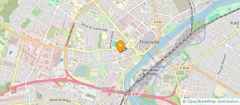 localisation de l'entreprise MONSIEUR JAMAL HOSSAIN  THIONVILLE