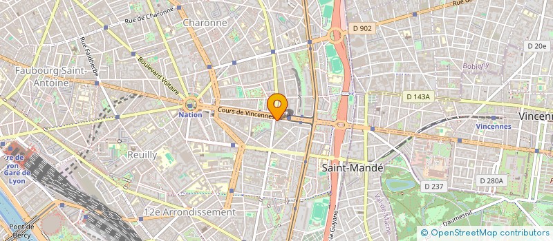 localisation de l'entreprise MONSIEUR JAMAL HSAINI à PARIS