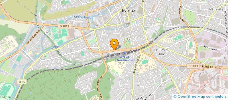 localisation de l'entreprise MONSIEUR JAMAL ID MOUSSA  EVREUX