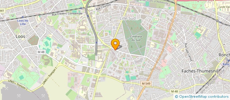 localisation de l'entreprise MONSIEUR JAMAL IDRISSI à LILLE