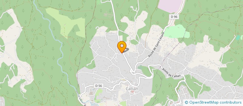 localisation de l'entreprise MONSIEUR JAMAL JERJOUB  CALLIAN