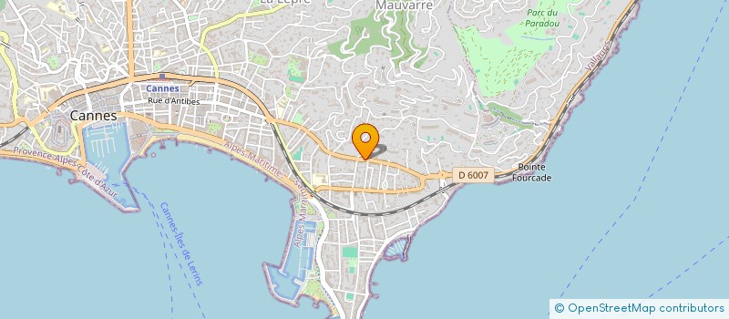 localisation de l'entreprise MONSIEUR JAMAL KASMI à CANNES