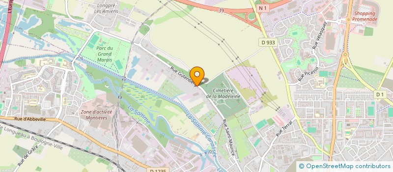 localisation de l'entreprise MONSIEUR JAMAL MASSRINI à AMIENS