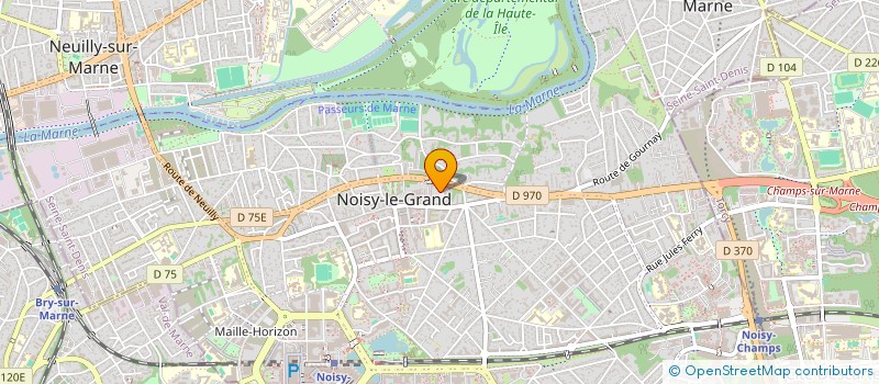 localisation de l'entreprise MONSIEUR JAMAL MBARKI  NOISY-LE-GRAND