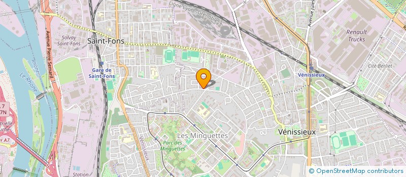 localisation de l'entreprise MONSIEUR JAMAL MIDOUCH à VENISSIEUX