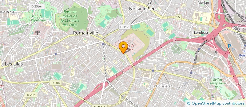 localisation de l'entreprise MONSIEUR JAMAL MOHAMED AHMED à ROMAINVILLE