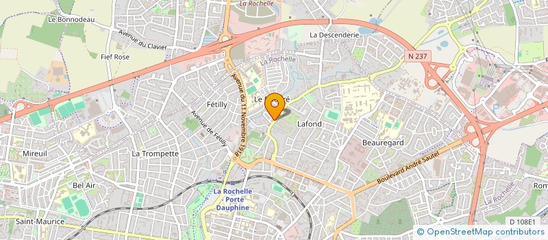 localisation de l'entreprise MONSIEUR JAMAL MOHAMMED NOOR  LA ROCHELLE