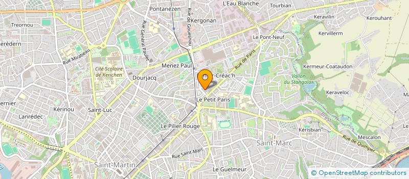 localisation de l'entreprise MONSIEUR JAMAL NAJIH à BREST