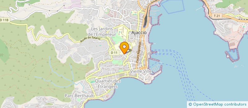 localisation de l'entreprise MONSIEUR JAMAL NAZIH à AJACCIO