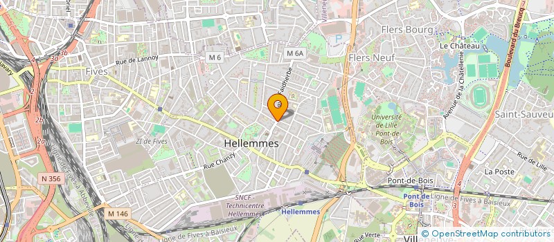 localisation de l'entreprise MONSIEUR JAMAL OUHMMOU  LILLE