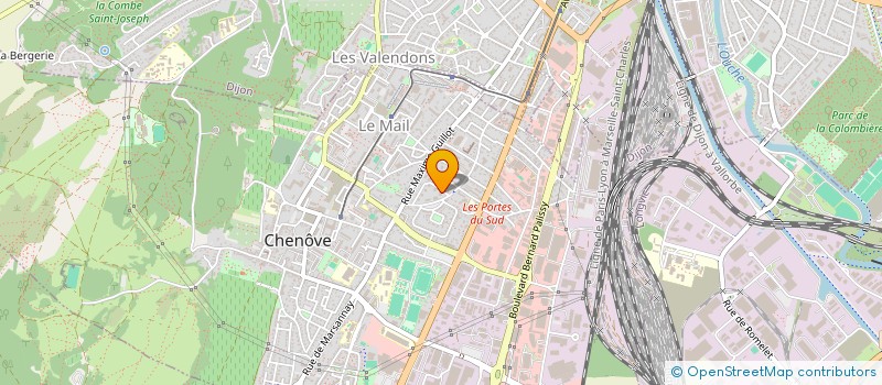 localisation de l'entreprise MONSIEUR JAMAL OUHTATOU  CHENOVE