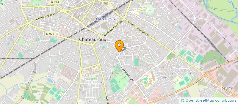 localisation de l'entreprise MONSIEUR JAMAL OURIAGHLI à CHATEAUROUX