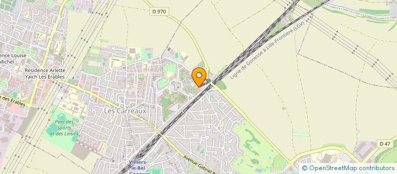 localisation de l'entreprise MONSIEUR JAMAL QAYUM  GONESSE