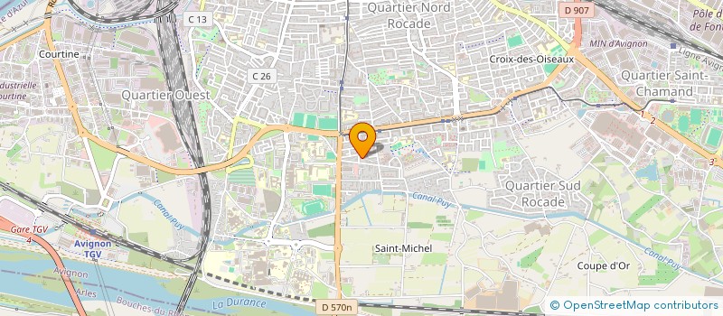 localisation de l'entreprise MONSIEUR JAMAL SAFI  AVIGNON