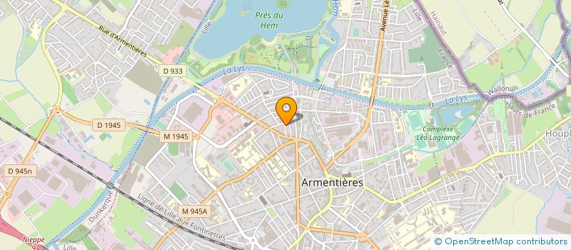 localisation de l'entreprise MONSIEUR JAMAL SAMAWAK  ARMENTIERES