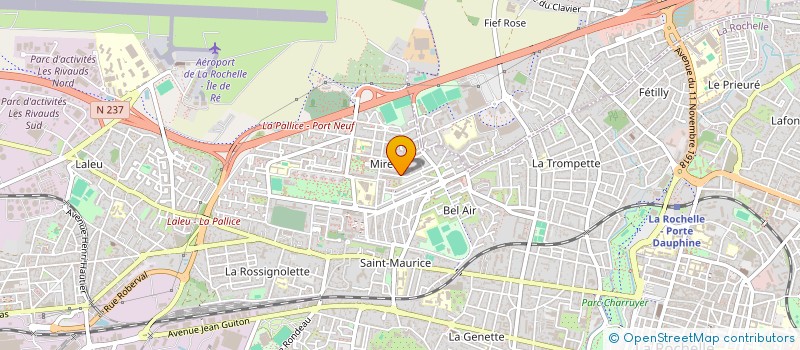 localisation de l'entreprise MONSIEUR JAMAL SOUHIR AGNAOU  LA ROCHELLE