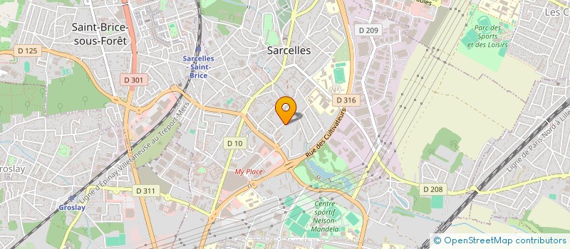 localisation de l'entreprise MONSIEUR JAMAL ZOULATI à SARCELLES