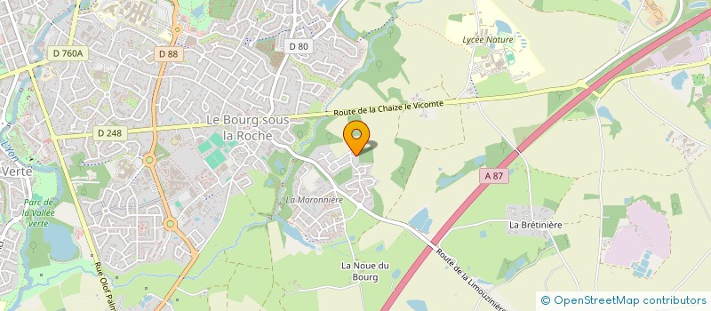 localisation de l'entreprise MONSIEUR JAMALE ABDOUNI  LA ROCHE-SUR-YON