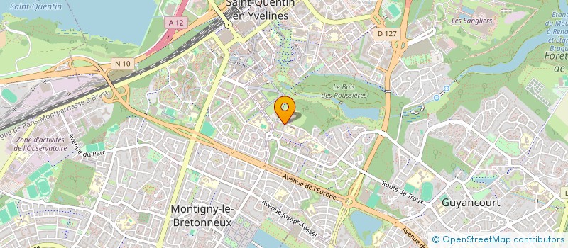 localisation de l'entreprise MONSIEUR JAMALI NGO IKENG  GUYANCOURT