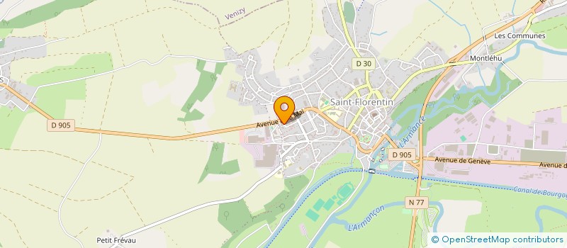 localisation de l'entreprise MONSIEUR JAMALUDDIN ATABOY  SAINT-FLORENTIN