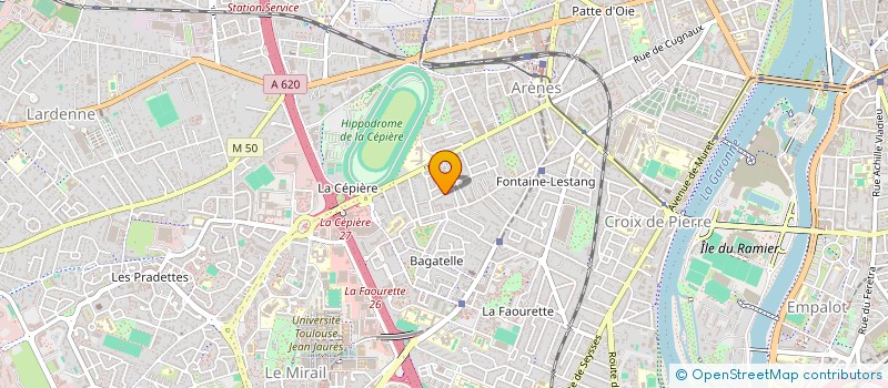 localisation de l'entreprise MONSIEUR JAMALUDIN NOORZAI  TOULOUSE