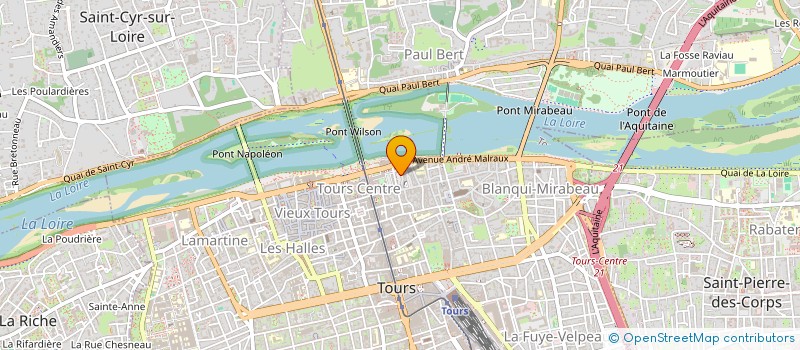 localisation de l'entreprise MONSIEUR JAMAN AHMED  TOURS