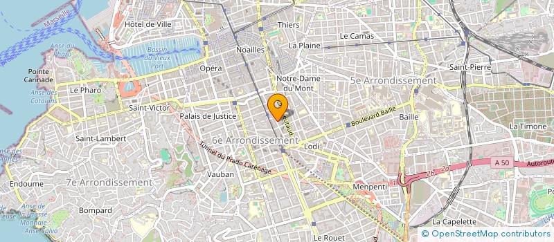 localisation de l'entreprise MONSIEUR JAMECHED HUSSAIN  MARSEILLE