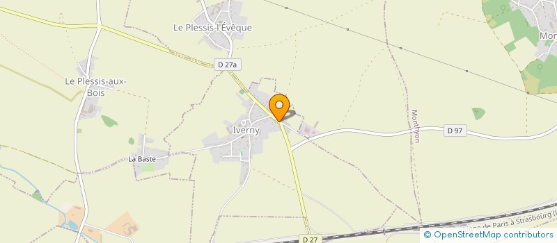 localisation de l'entreprise MONSIEUR JAMEL ABBA  IVERNY