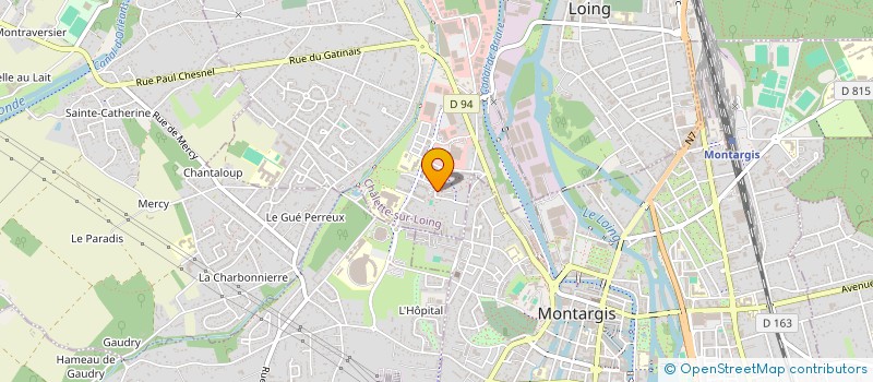 localisation de l'entreprise MONSIEUR JAMEL ABBASS à CHALETTE-SUR-LOING