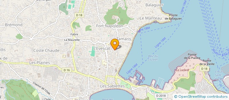 localisation de l'entreprise MONSIEUR JAMEL ABRAKA AARAB  LA SEYNE-SUR-MER