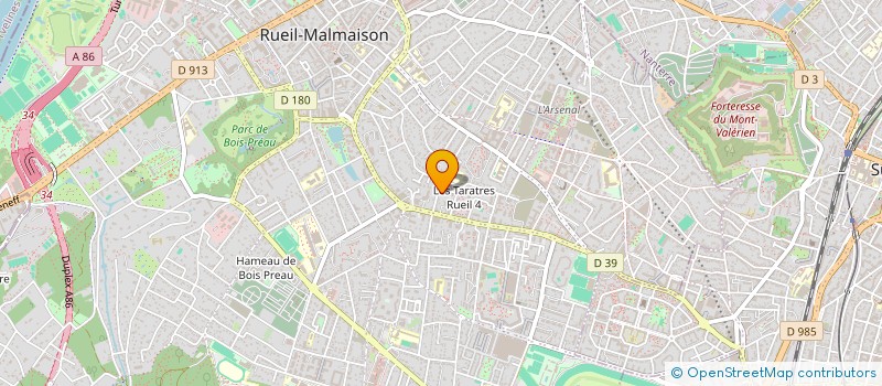 localisation de l'entreprise MONSIEUR JAMEL AIT AHMED  RUEIL-MALMAISON