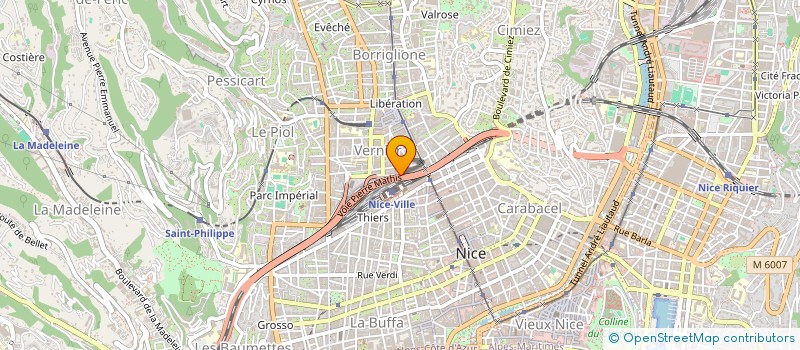 localisation de l'entreprise MONSIEUR JAMEL AMARA  NICE