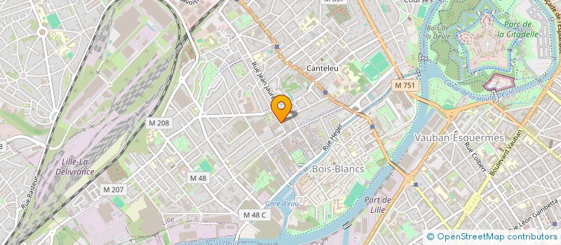 localisation de l'entreprise MONSIEUR JAMEL BARHIHI à LILLE